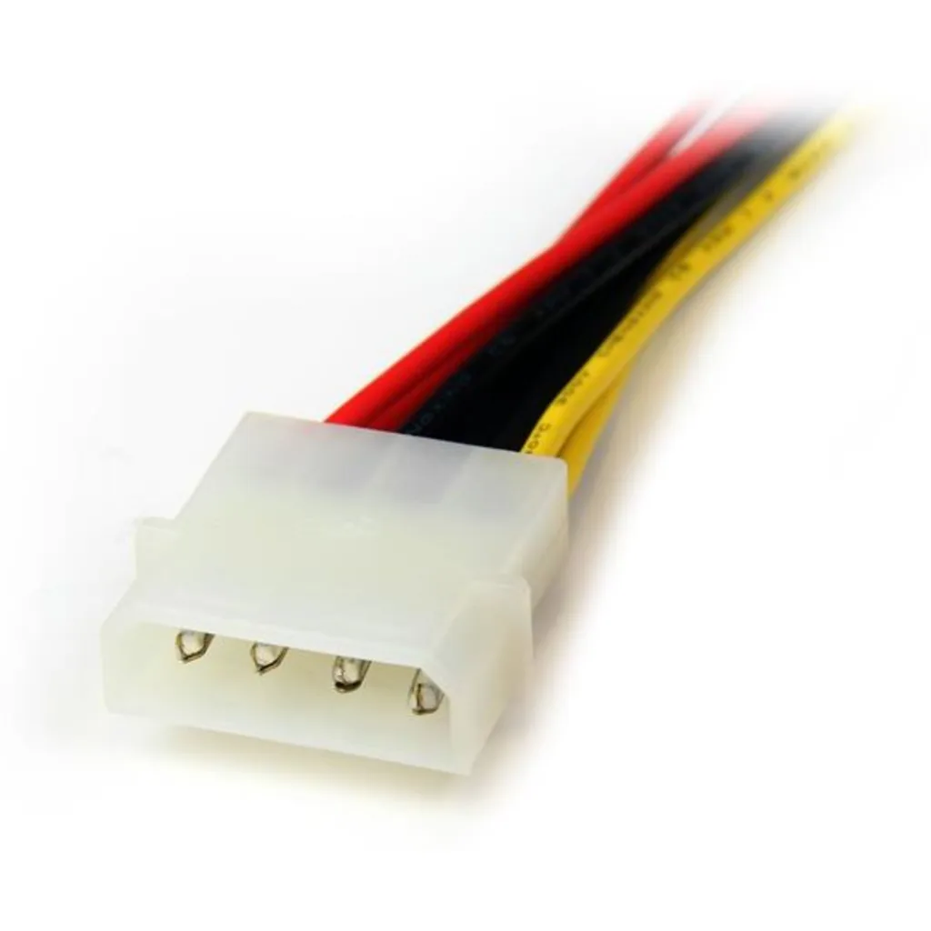 Imagen 1 de 12 LP4 to 2x SATA Power Y Cable Adapter