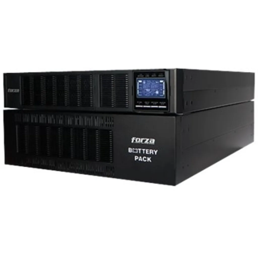 Imagen 1 de UPS Forza 10KVA 10000W Rack 220V 40-70Hz c/banco de bateria LCD USB SNMP RS232