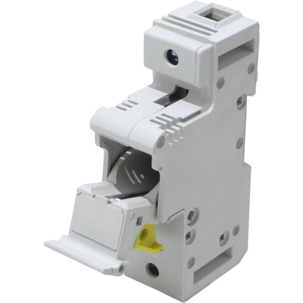 Imagen 3 de 1x125A 22x58mm 690V Base p/Fusible Cilindrico en Riel Din RT18-125AM