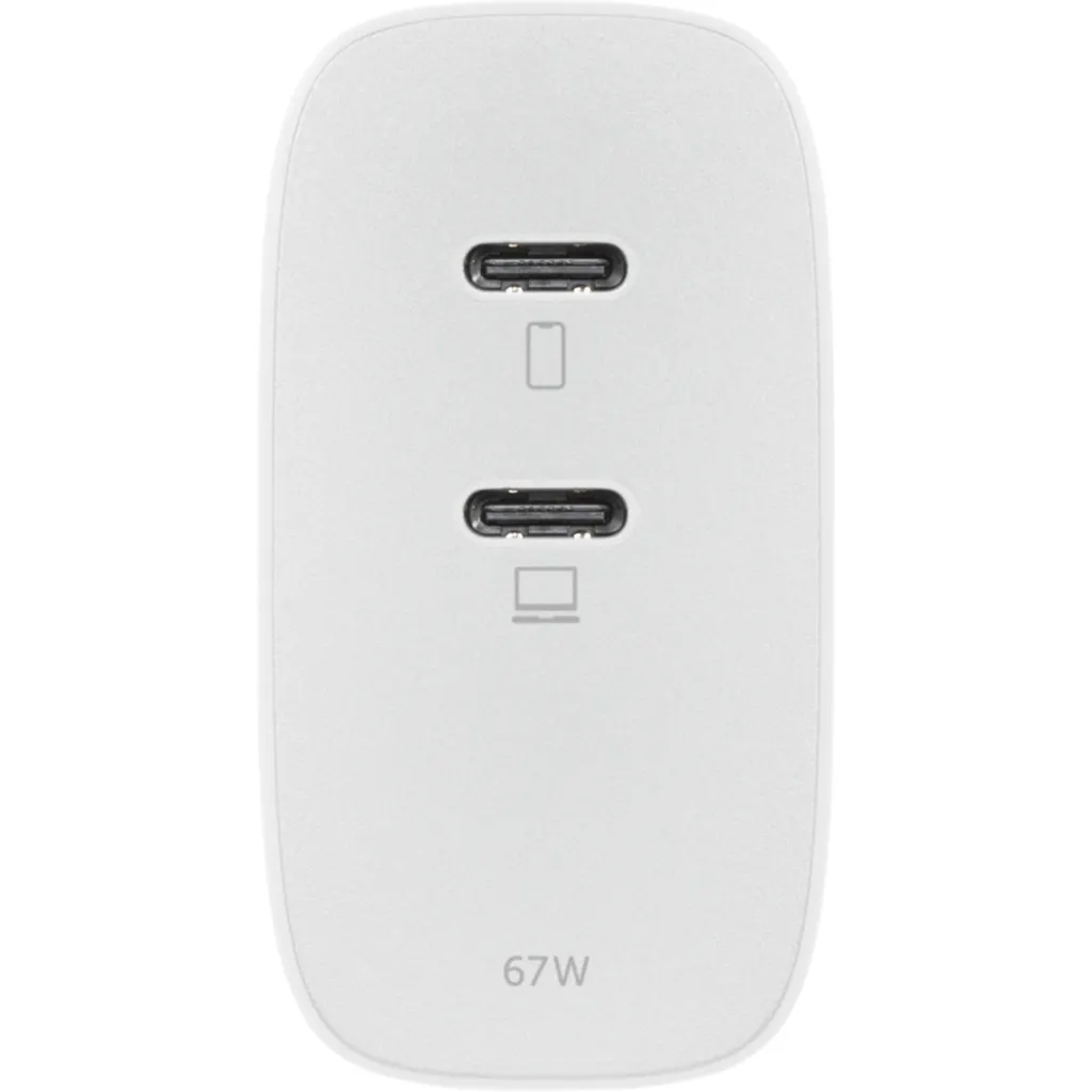 Imagen 7 de Cargador Doble Native Union, 67W PD 2*USB-C Color blanco