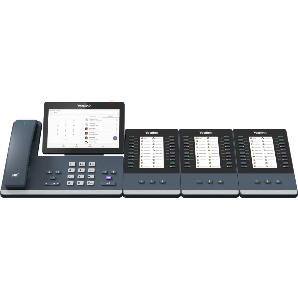 Imagen 5 de YEALINK Telefono ejecutivo de escritorio Smart Business para Teams , WIFI, Bluetooth , pantalla 7? a