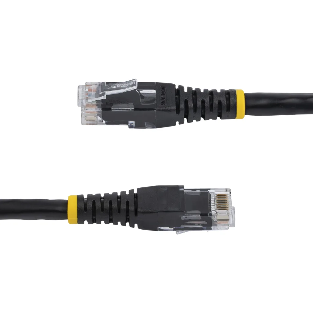 Imagen 2 de Cable de Red StarTech Cat6 UTP Gigabit Moldeado Certificado ETL 3mts 10ft NEGRO