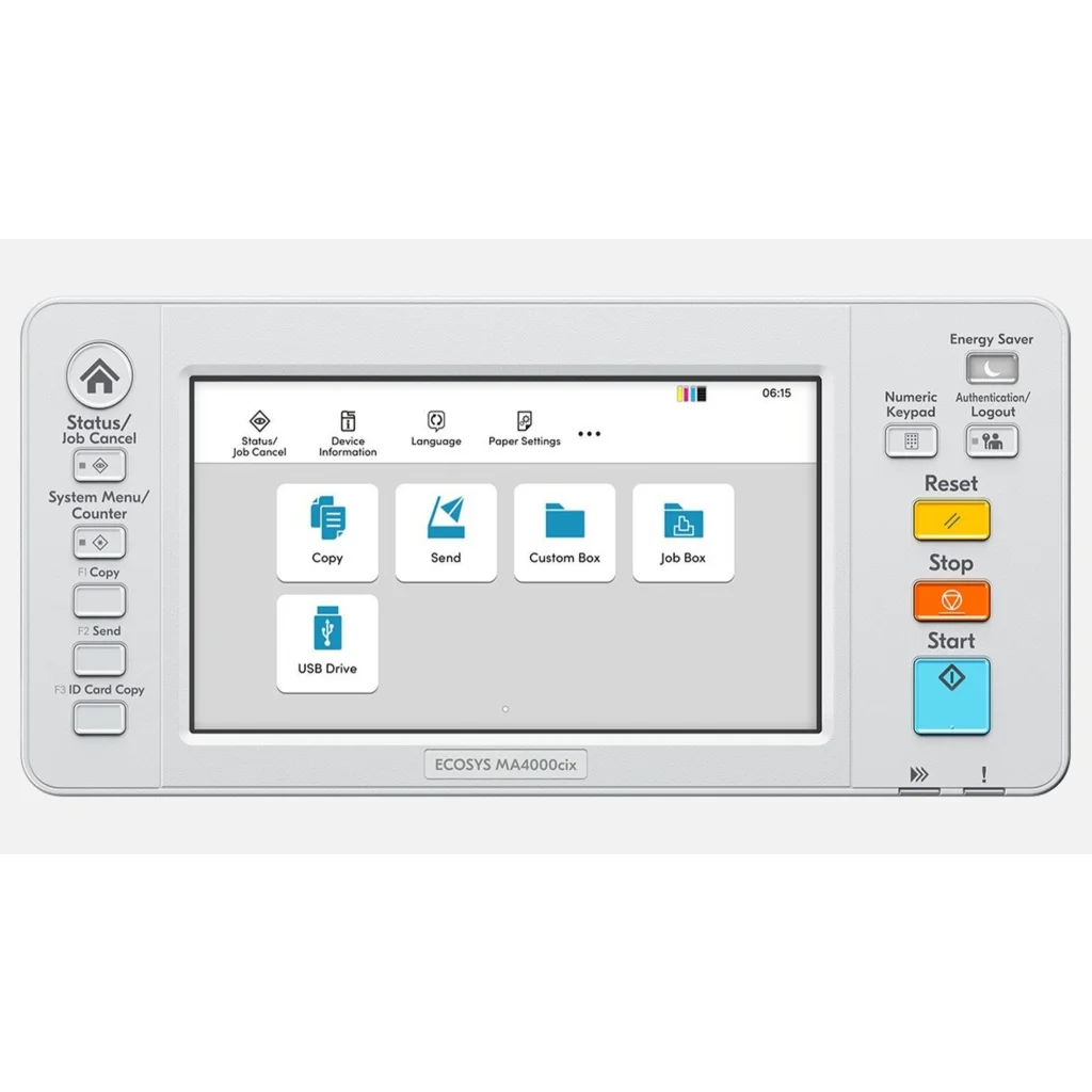 Imagen 4 de Impresora Multifunción Kyocera MA4000cix Láser Color 2*USB 