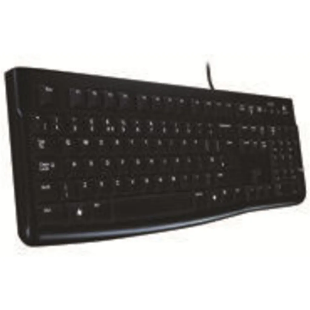 Imagen 1 de Teclado Alámbrico Logitech K120, Silencioso Antiderrame USB Español Color Negro