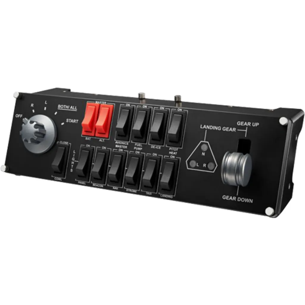 Logitech Flight Switch Panel Flight simulator instrument panel - wired - for PC