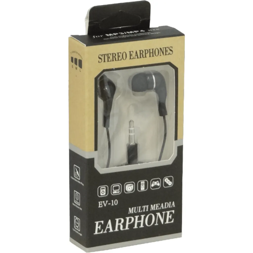 Imagen 1 de Audifonos EV-10 3,5mm-Macho Cable Plug Plus