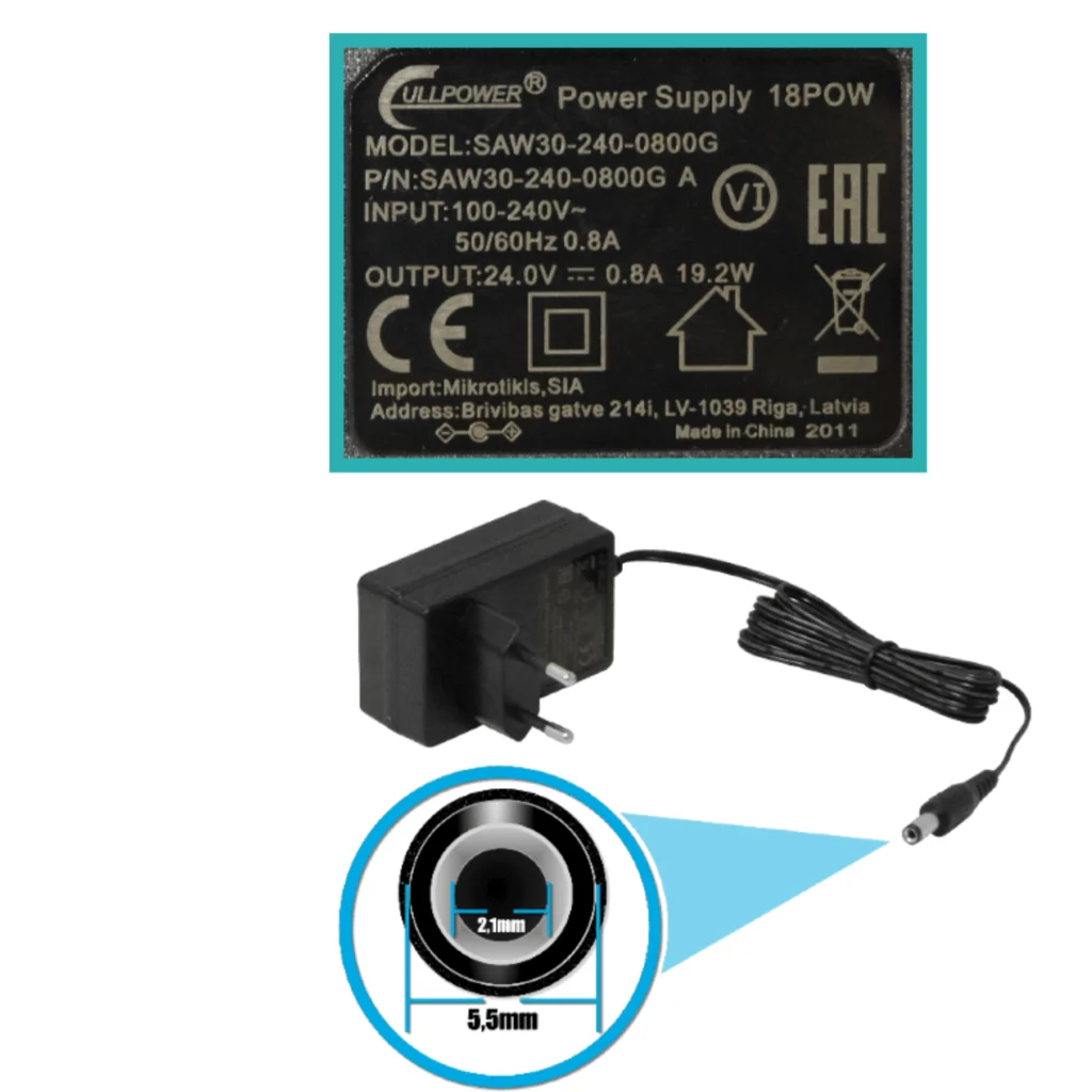 Imagen 4 de MIKROTIK LoRa 2,4GHz 4,7dBi .SMA-H Ext 2,4GHz-Wifi 2x2-2dBi 1-100 L4