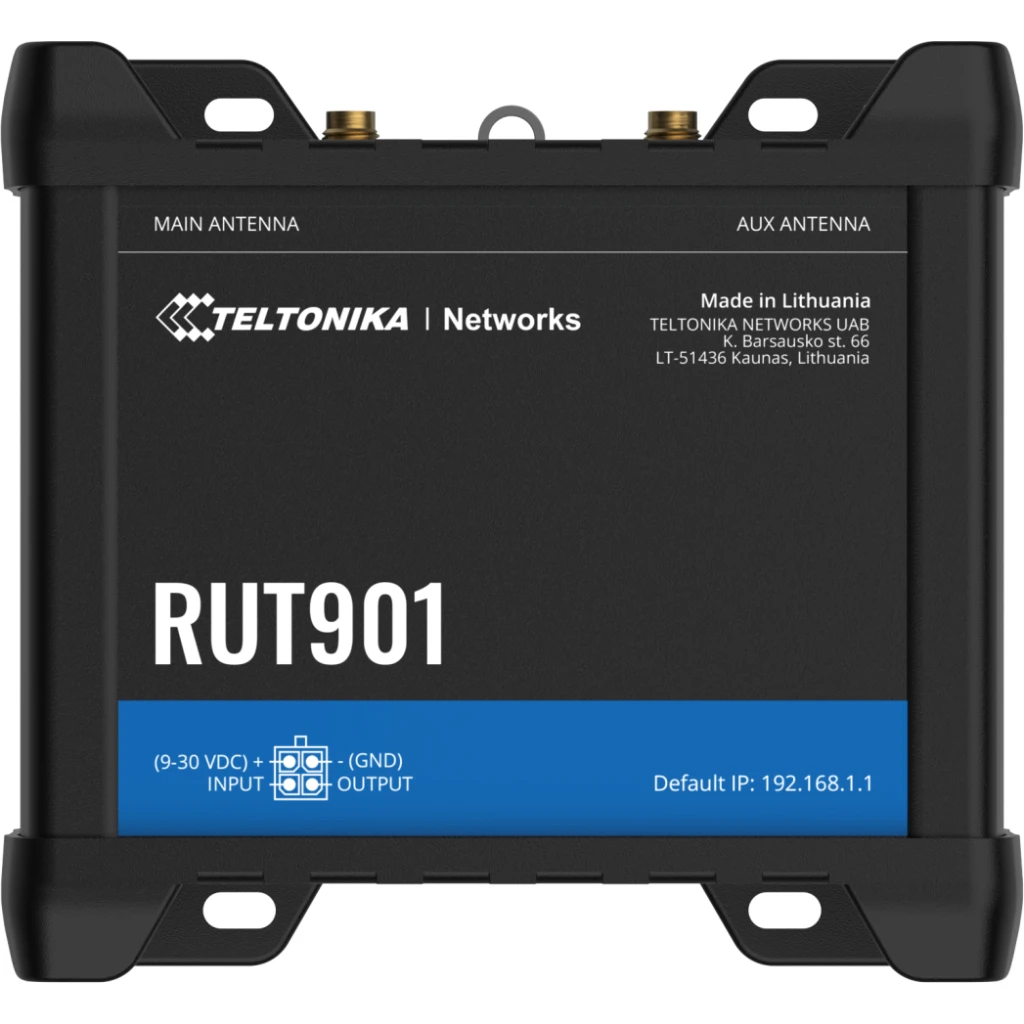 Imagen 2 de Router Celular Industrial Teltonika RUT901 LTE Cat 4 