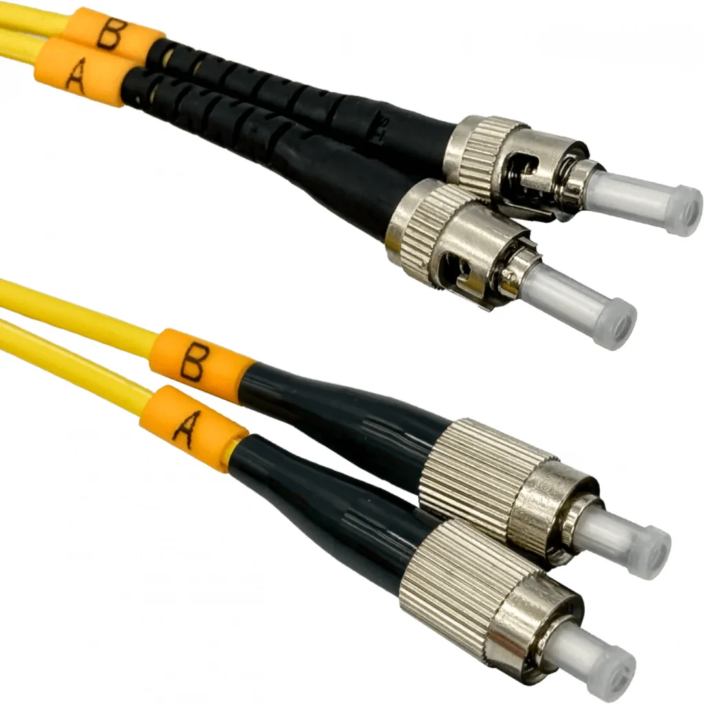 25mt ST-FC MonoModo SM Simplex Jumper Cable Fibra 3.0mm 9/125um LSZH