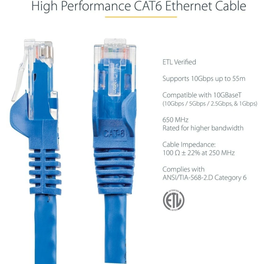 Imagen 3 de Cable de Red StarTech 2m Color Azul