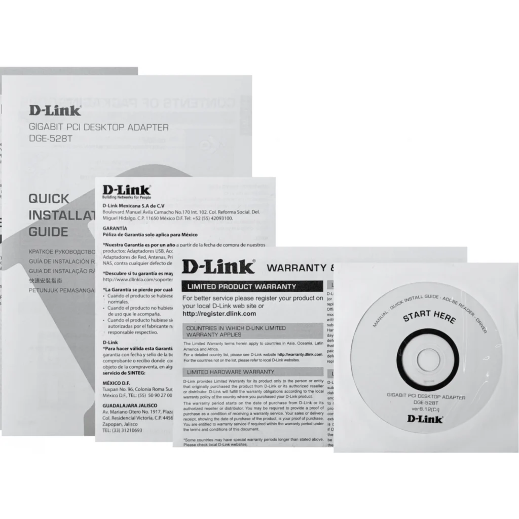 Imagen 3 de Tarjeta de Red D-Link DGE 528T, PCI a RJ-45 LAN Ethernet 10/100/1000 c/LowProf