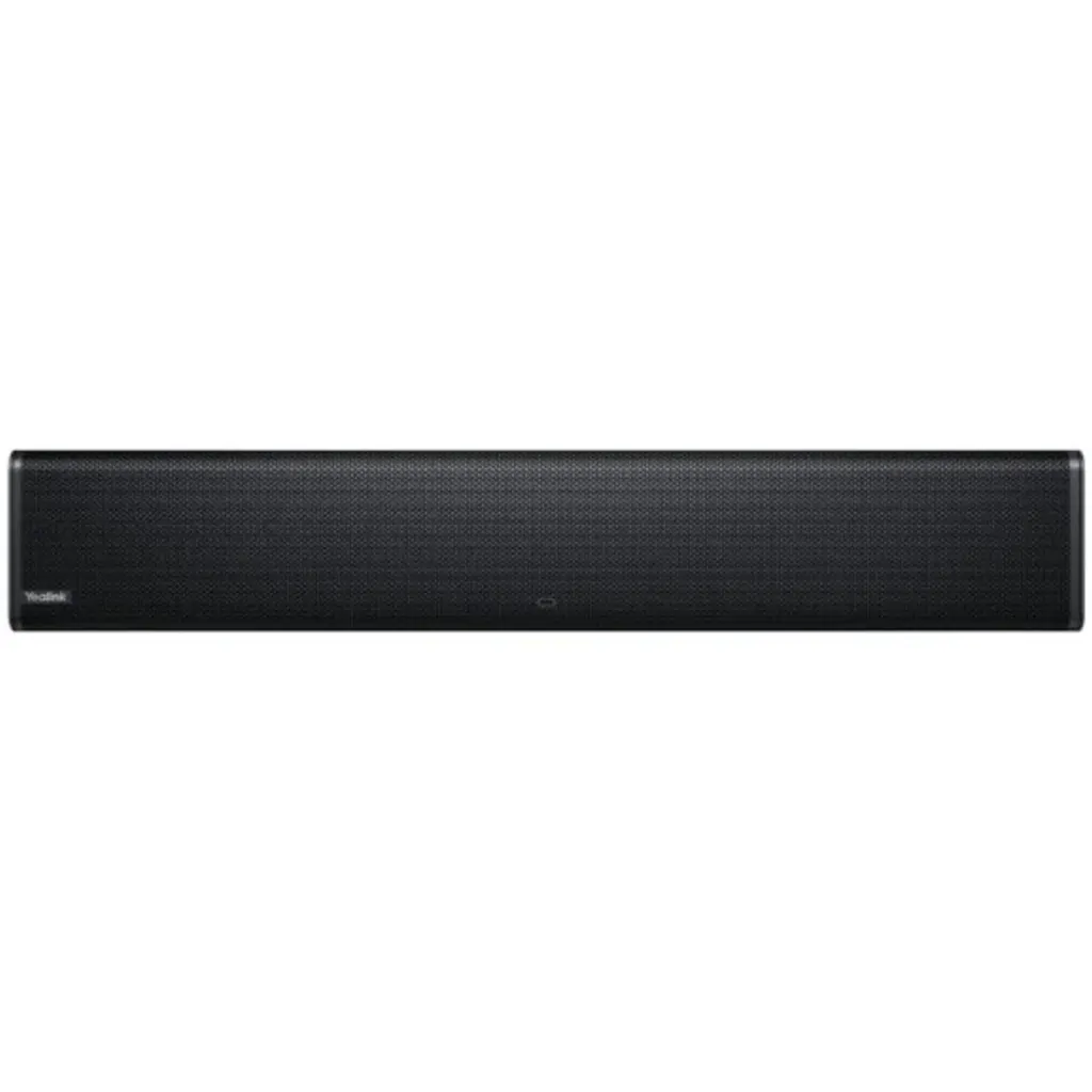 YEALINK Barra de sonido negra con 4 parlantes integrados de 10 Watts c/u