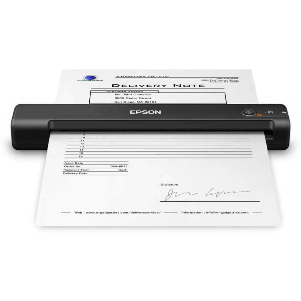 Escáner de Escritorio Portátil Epson WorkForce ES-50, 600dpi 5.5ppm USB 2.0