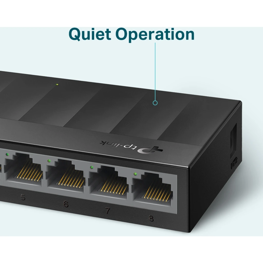 Imagen 3 de Switch TP-Link LiteWave LS1008G Sin Gestionar 8x 10/100/1000 de Sobremesa