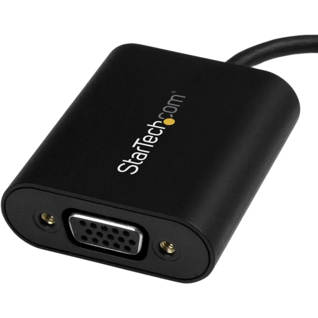 Imagen 3 de Adaptador Gráfico USB-C a VGA con Interruptor de Modo de Pres. 1920*1200 Negro