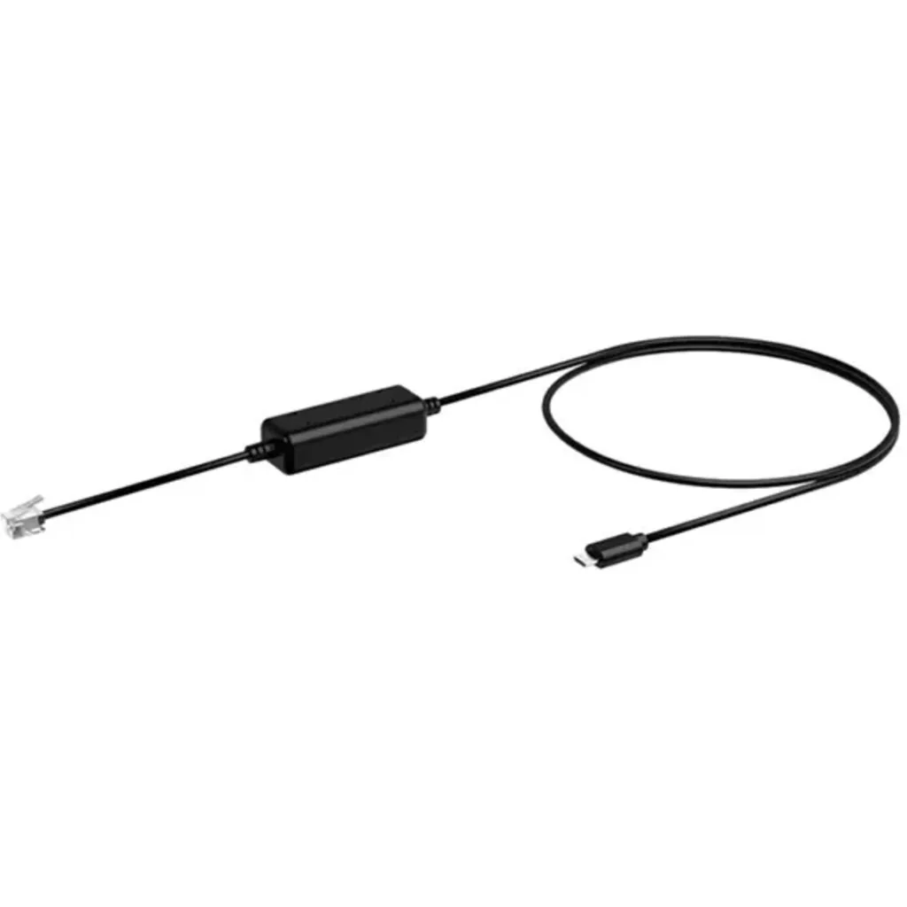 YEALINK Conversor RJ9 a USB para conexiC/n de cintillos inal mbricos Yealink a t