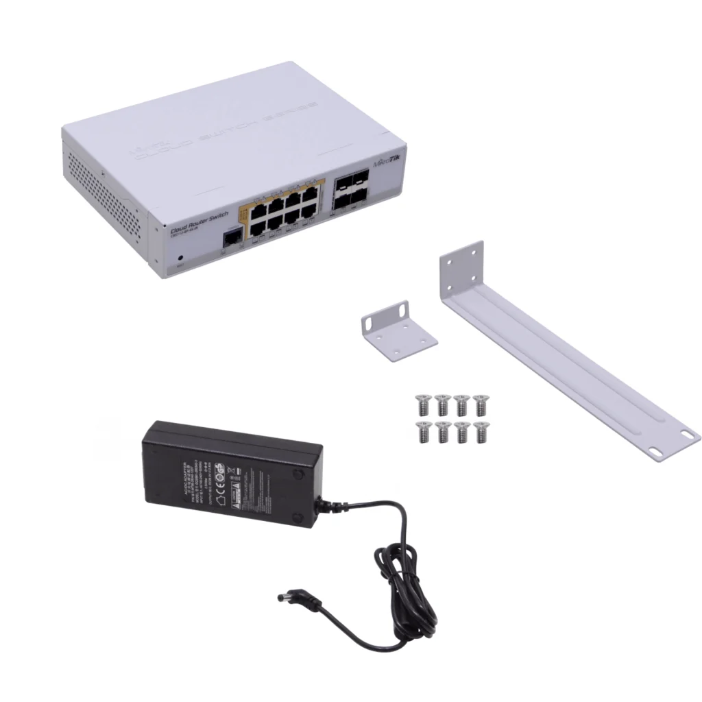 Imagen 1 de Router/Switch 8xGigE PoE + 4xSFP - Gestionado - 18 x 10/100/1000 (PoE) + 4 x SFP