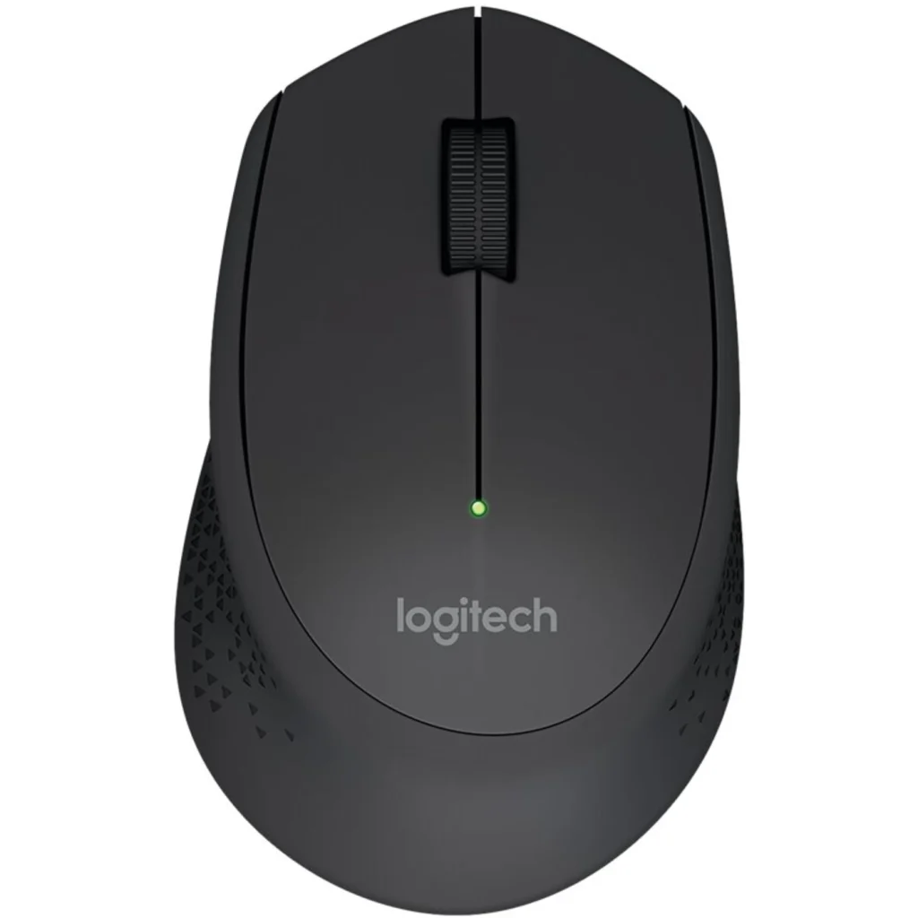 Mouse Inalámbrico Logitech M280 Receptor USB 3 Botones 1000+- dpi Color Negro