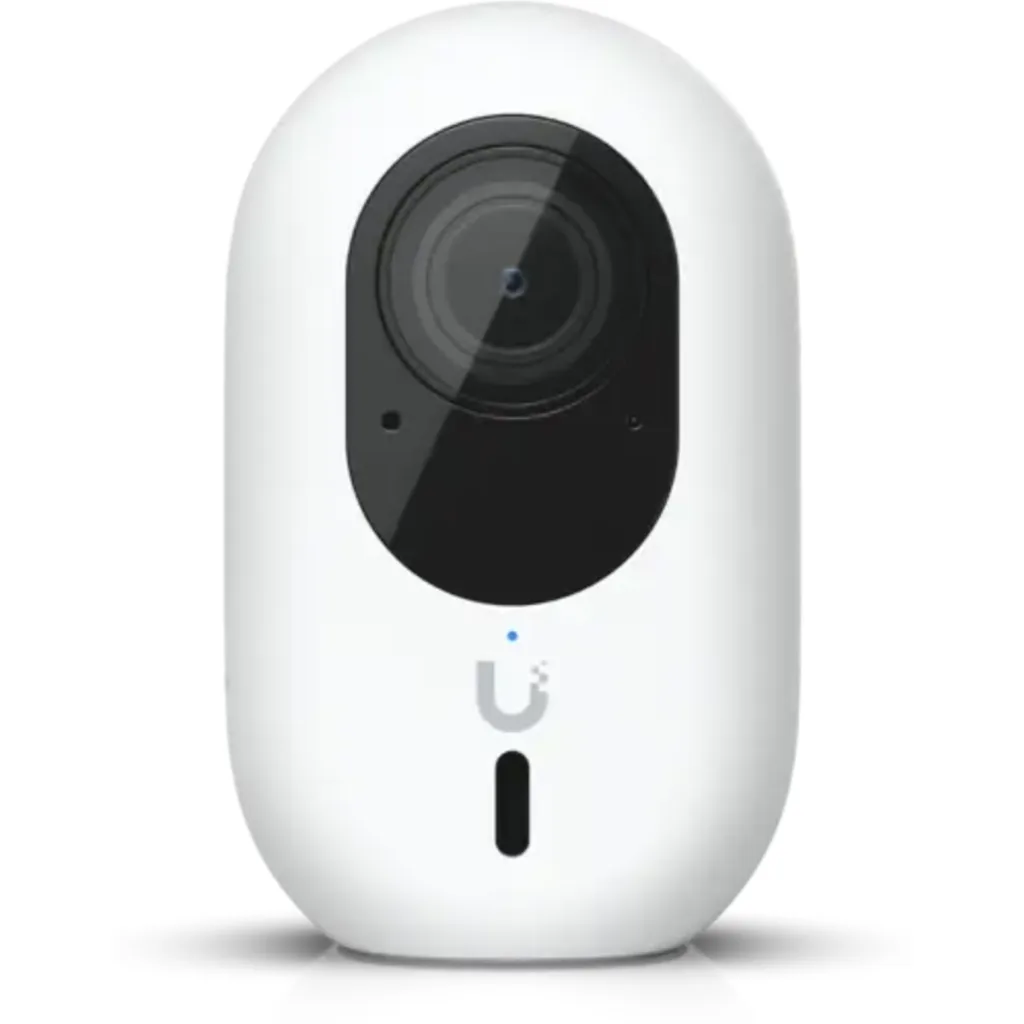 Cámara Mural Compacta UBIQUITI, IP 2K 1512p  IR solo-WiFi IK04 IPX5 Audio inc-5V