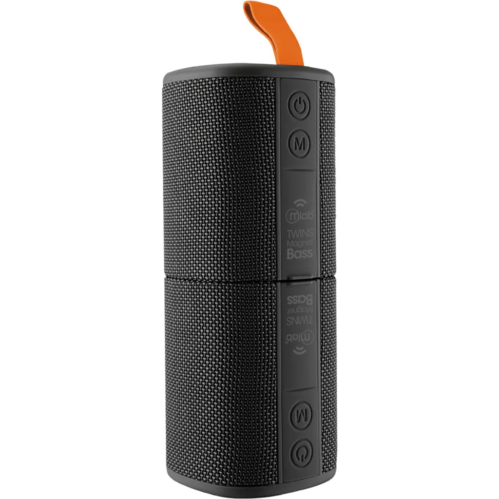 MLAB PARLANTE TWINS 2 en 1 MAGNET BASS BLACK