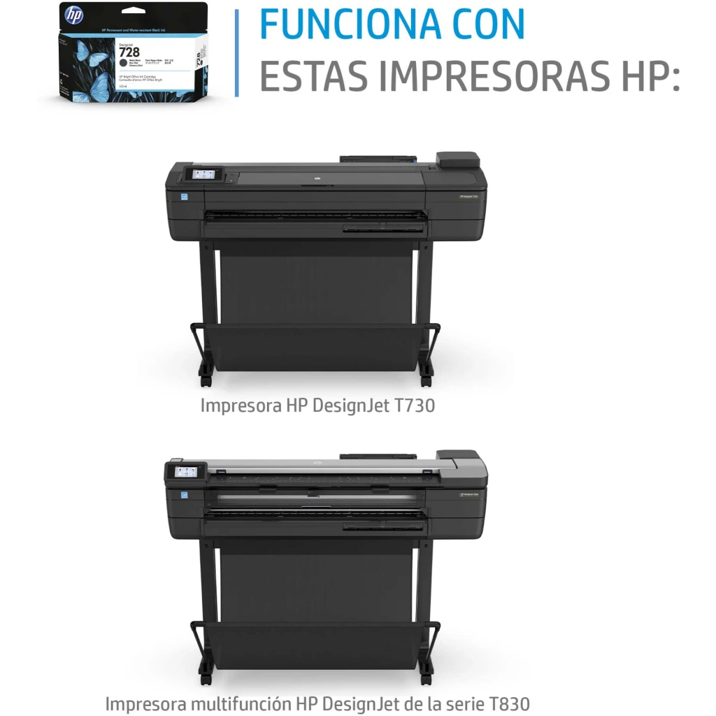 Imagen 3 de Cartridge HP 728 Magenta para DesignJet T730/DesignJet T830, 130ml