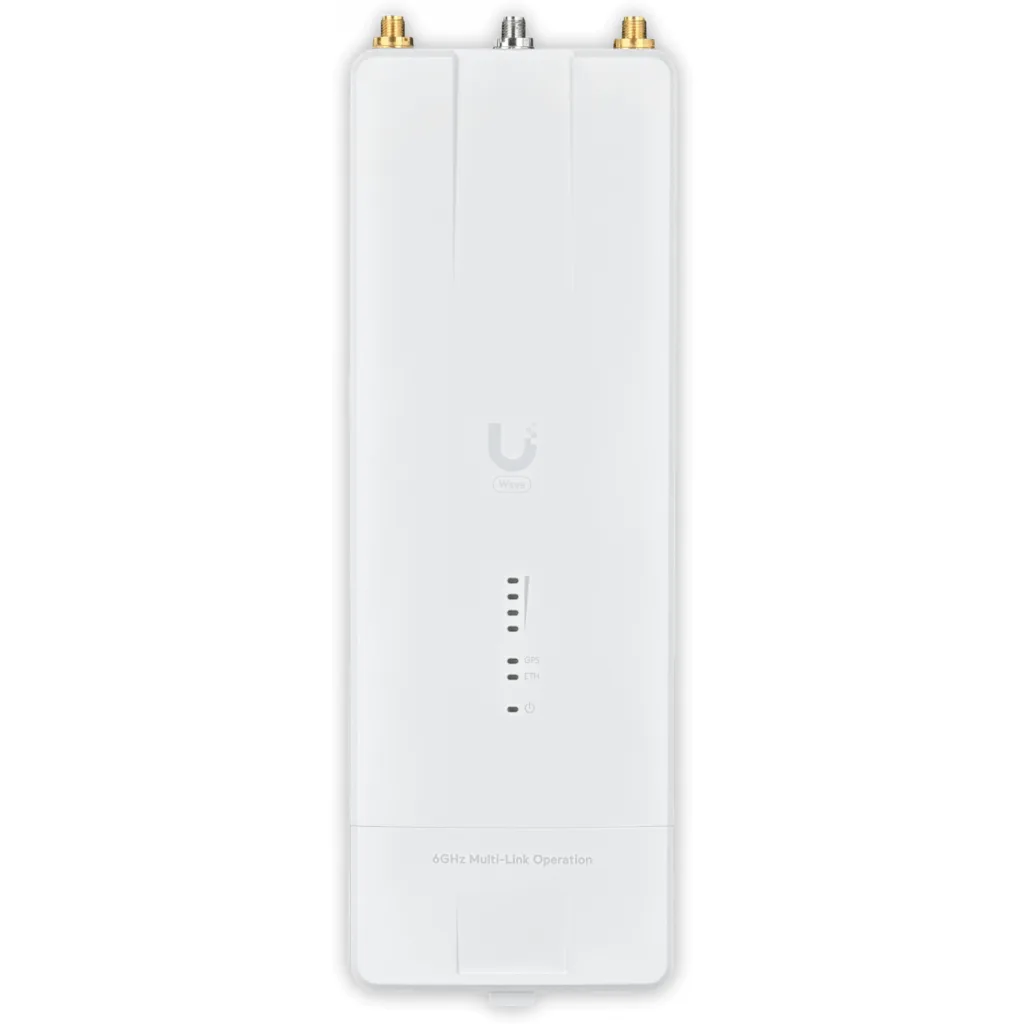 Imagen 7 de UI 6/5GHz/WiFi7 1-10G 1-SFP+ 2-RPSMA-H .SMA-GPS inc54V PTP 24dBm IPX6