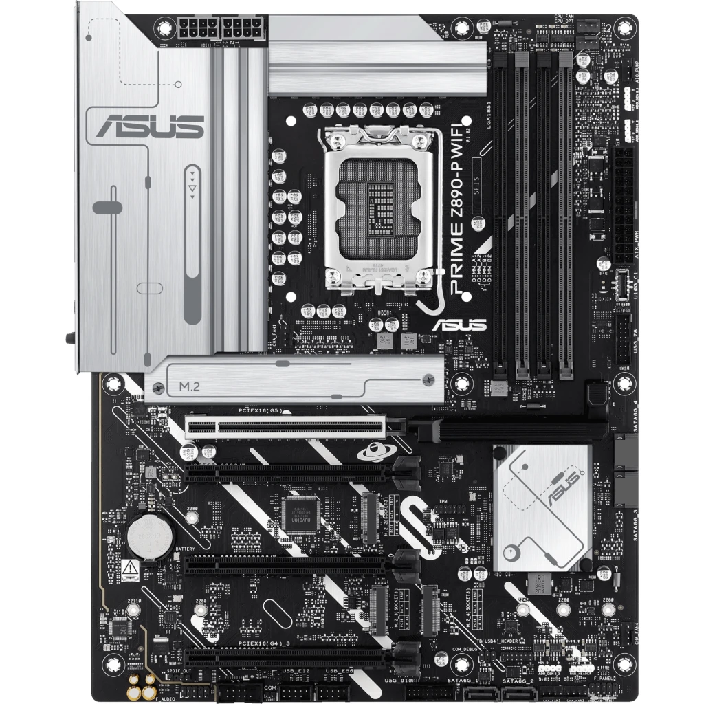 Imagen 1 de Tarjeta Madre Asus PRIME Z890-P WIFI LGA1851 4*DDR5 4*M.2 DP HDMI ThB USB-C