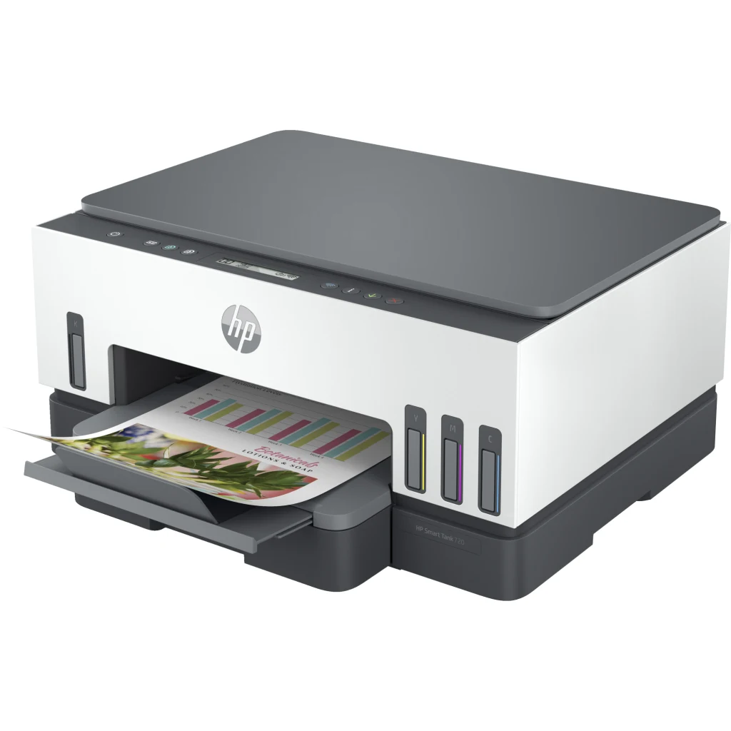 Imagen 1 de Impresora Multifunción HP Smart Tank 720,Tinta Color WiFi USB2.0 Duplex