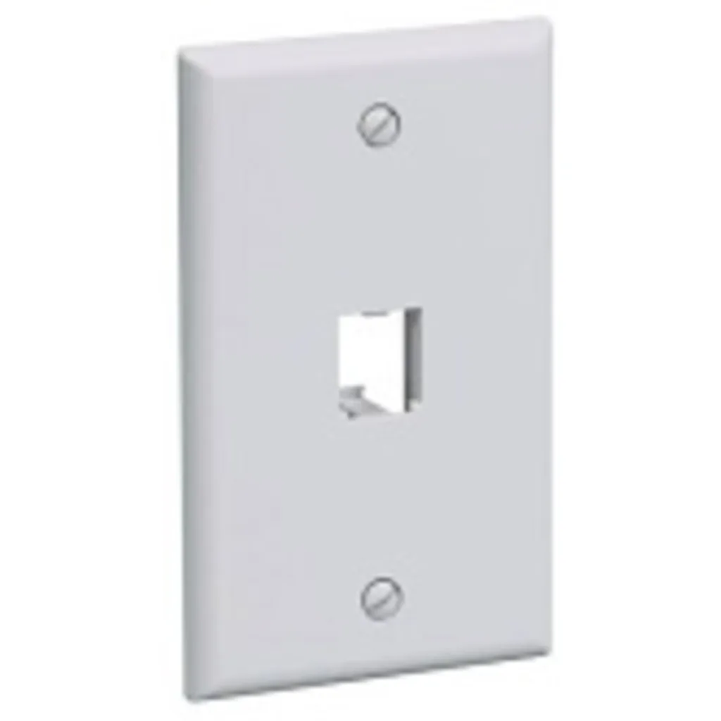 Faceplate 1 posicion Blanco Bajo Perfil Un. Panduit