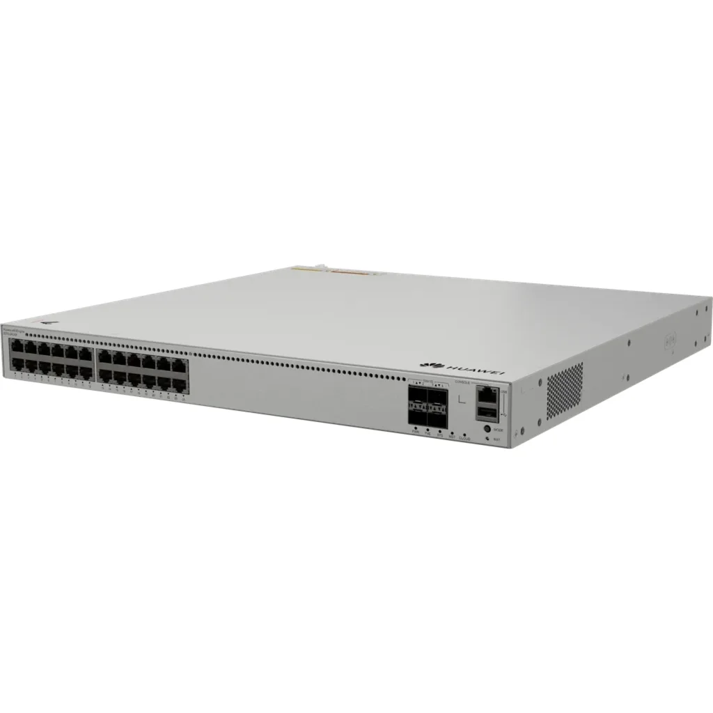 Imagen 2 de S310-24U4X. Switch Huawei eKit 24 puertos PoE++ 10/100/1000Base-T 4 Puertos 10 GE SFP+ capacidad de conmutación de 128 Gbit/s capacidad de reenvió de paquetes de 96 Mpps para agregación PoE de 2268W