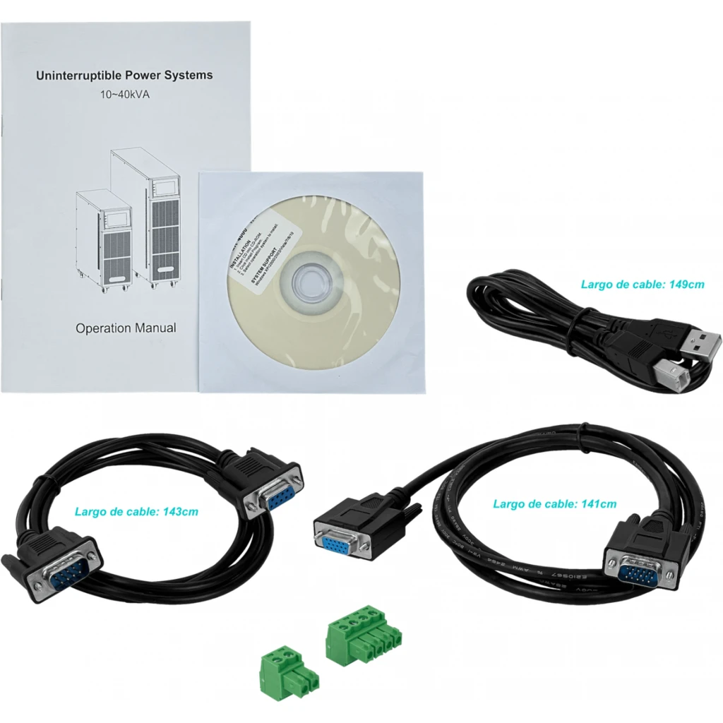 Imagen 5 de ENERSAFE Trifasica 40KVA 36kW 0ms 60x9AH Expand-192VDC UPS Torre