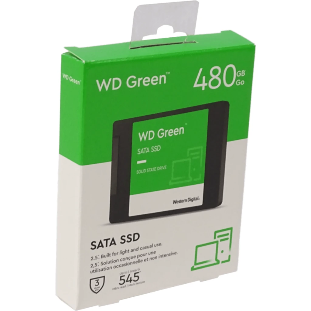 WESTERNDIGITAL 480GB 545-520mb/s Sata3 2.5 7mm SSD Solido WDS480G3G0A