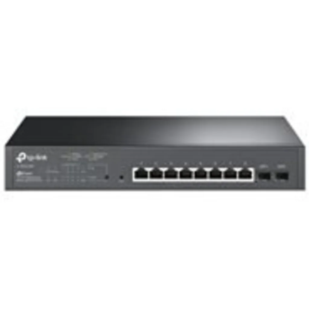 Imagen 1 de Switch TP-Link TL-SG2210MP  Smart de 10 puertos Gigabit, con 8 puertos PoE+
