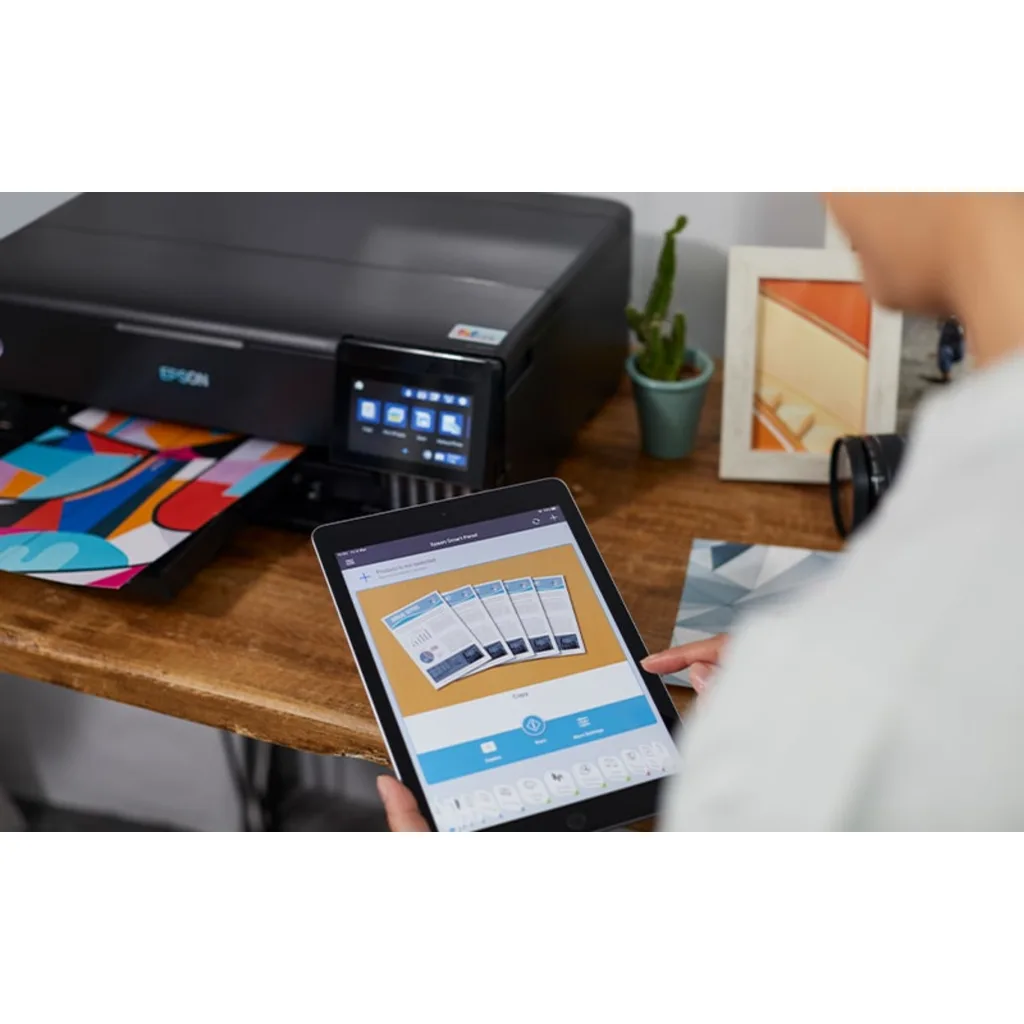 Imagen 11 de Impresora Multifunción Epson EcoTank L8180 Inyec Tinta 6 colores USB WiFi LAN SD