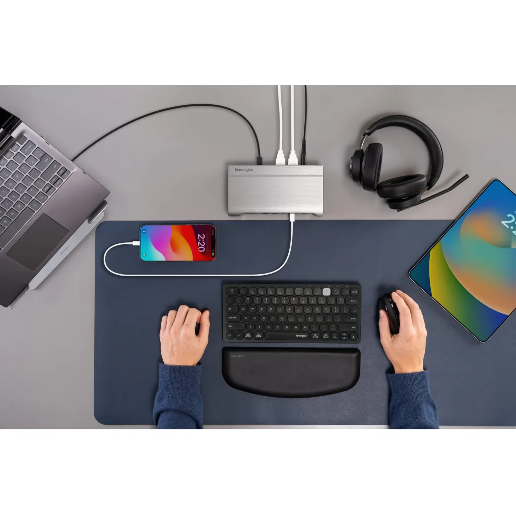 Imagen 99 de Audífonos Inalámbricos OnEar Kensington H3000, 550 mAh USB Type-C/A Bt5.2 Negros