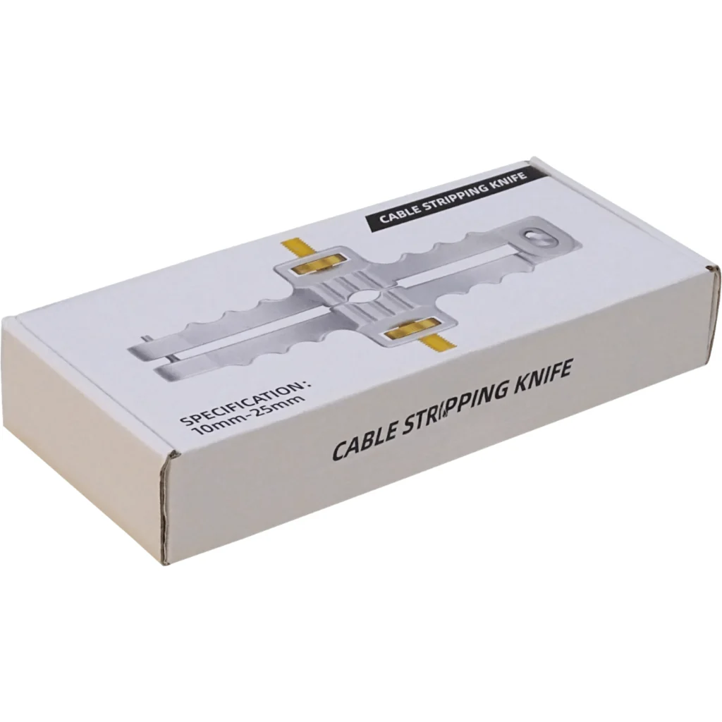10-25mm Sangradora para Cable Fibra Optica c/2-repuestos