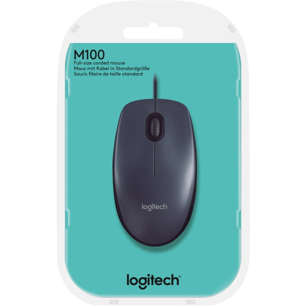 Imagen 7 de Mouse Alámbrico Logitech M100 Óptico 1000dpi 3 Botones USB Color negro