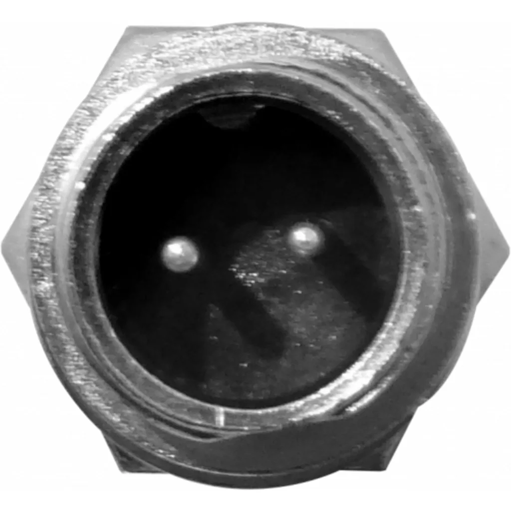 2-pin Macho Chasis Conector GX12 Soldable Aviacion