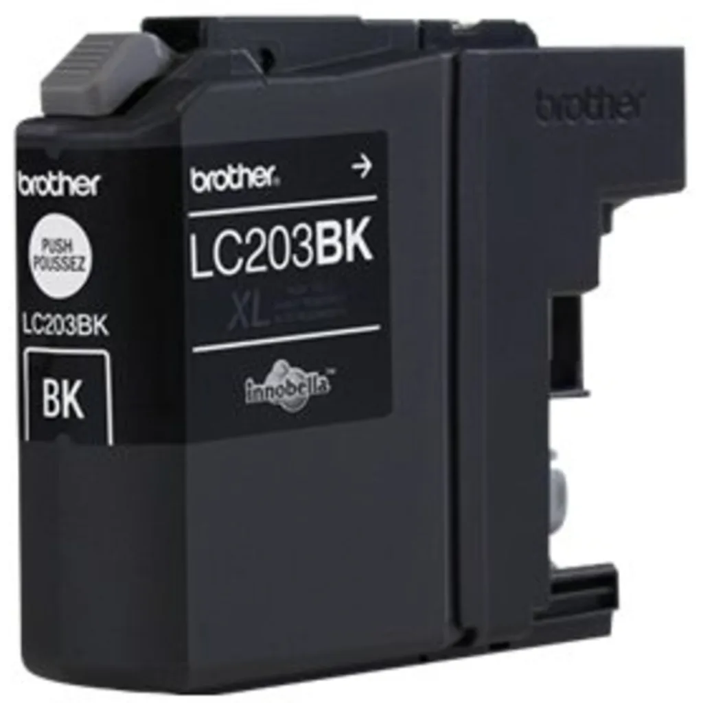 Cartridge Brother LC203BK Black para MFCJ4420-5620, 550 Páginas