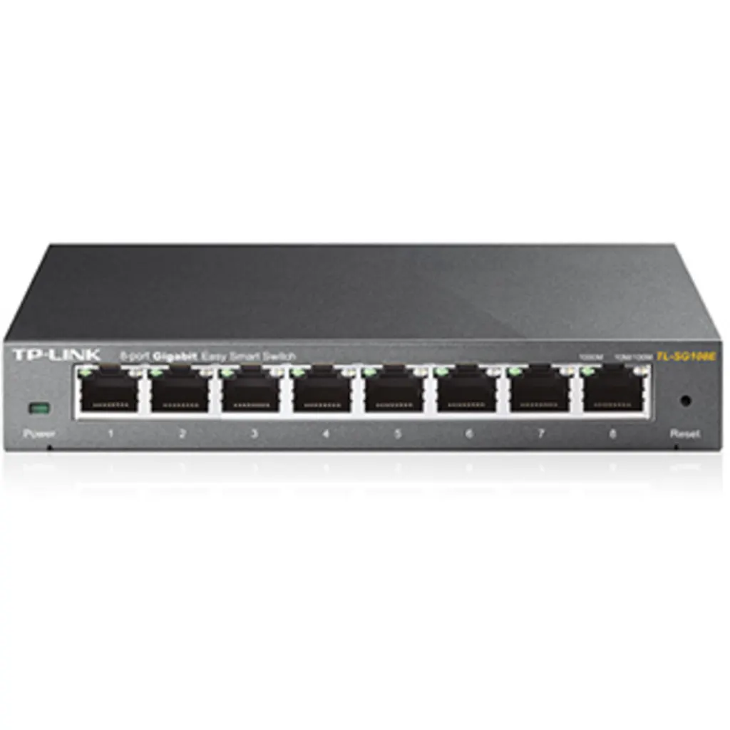 TP-LINK SWITCH 8-PORT GIGABIT EASY SMART UN / TL-SG108E
