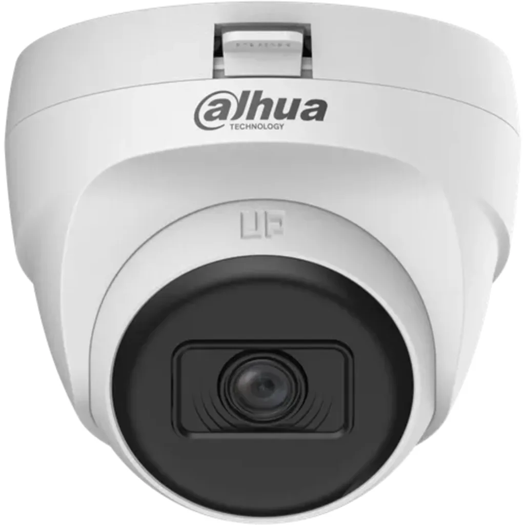 DH-HAC-T1A21N-U-0280B. camara HDCVI Dahua 2MP iluminacion IR de 25m lente fijo de 2.8mm, camara con montaje facil