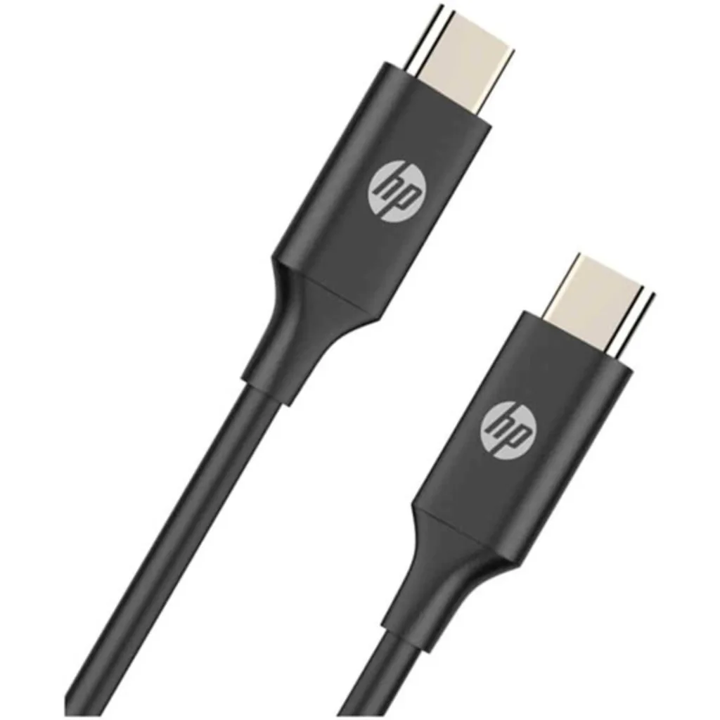 Imagen 1 de Cable USB Tipo-C M/M 5V a 3A max, 480Mbps largo 1 metro  - HP DHC-TC107-1M