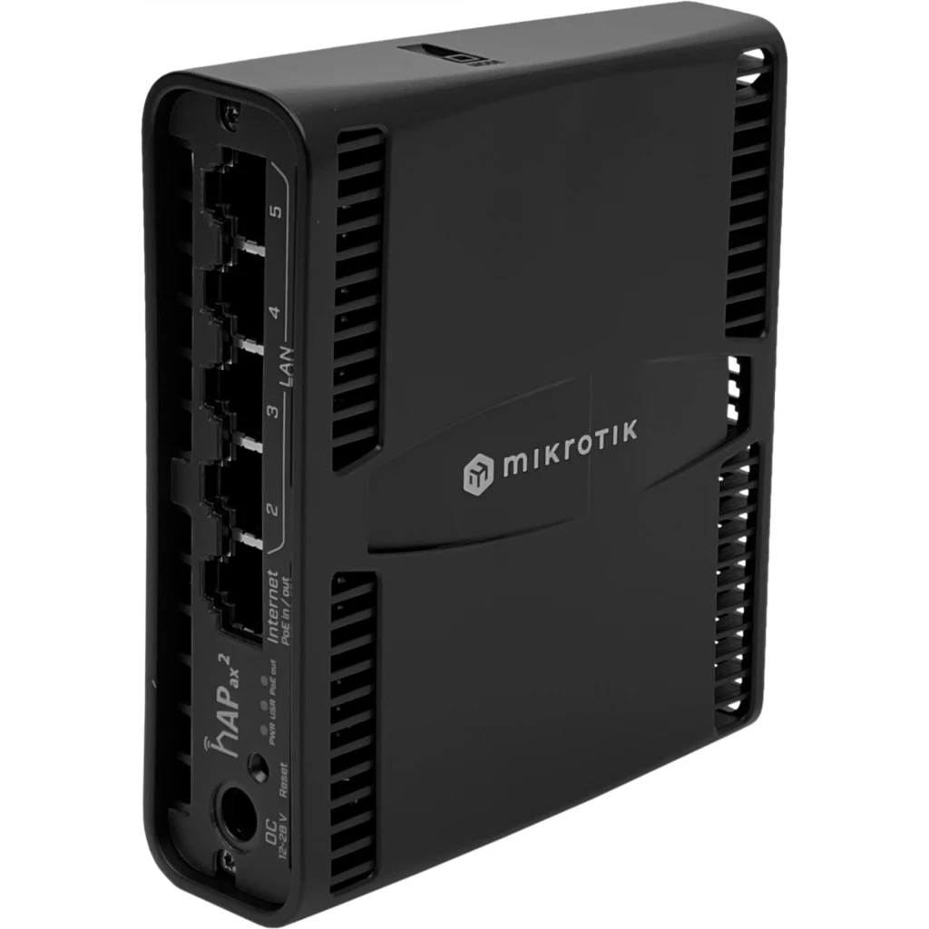 Imagen 2 de HAP-AX2 WIFI-6 5-1000 1GB RAM ARM64 1-poe-out 1-poe-in 1-dc 12-28V 18-28V-Poe
