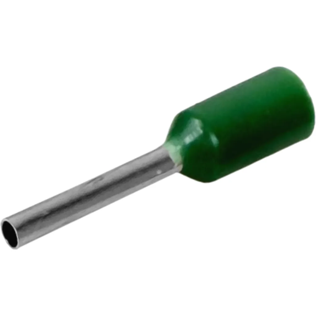 Imagen 1 de Verde 0,5mm2 8/14mm 100-unid AWG22 Ferrules Terminal Aislado Crimpeabl