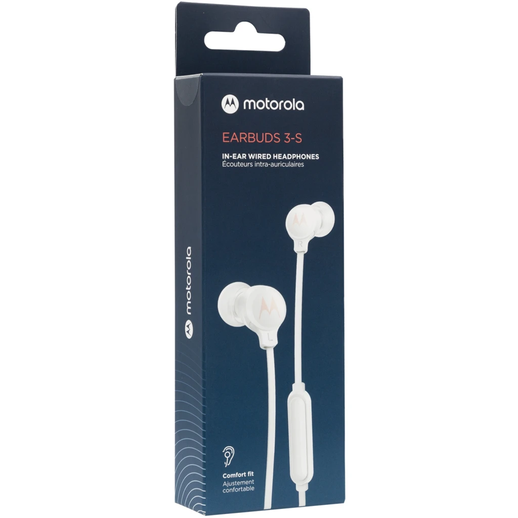 EARBUDS3-S AUDIFONO MOTO M/LIBRES BLANCO