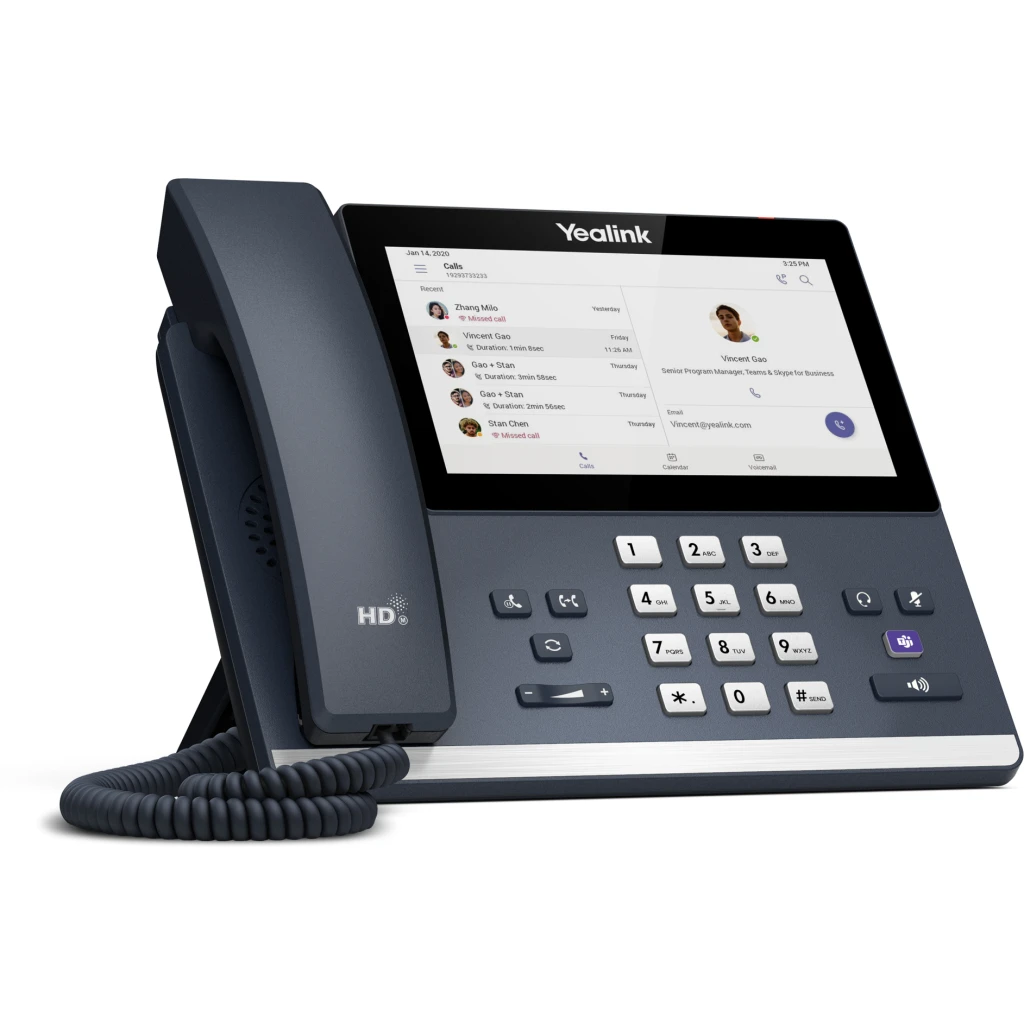 Imagen 2 de Teléfono Yealink MP56 de escritorio Smart Business para Teams WiFi BT Pant 7"