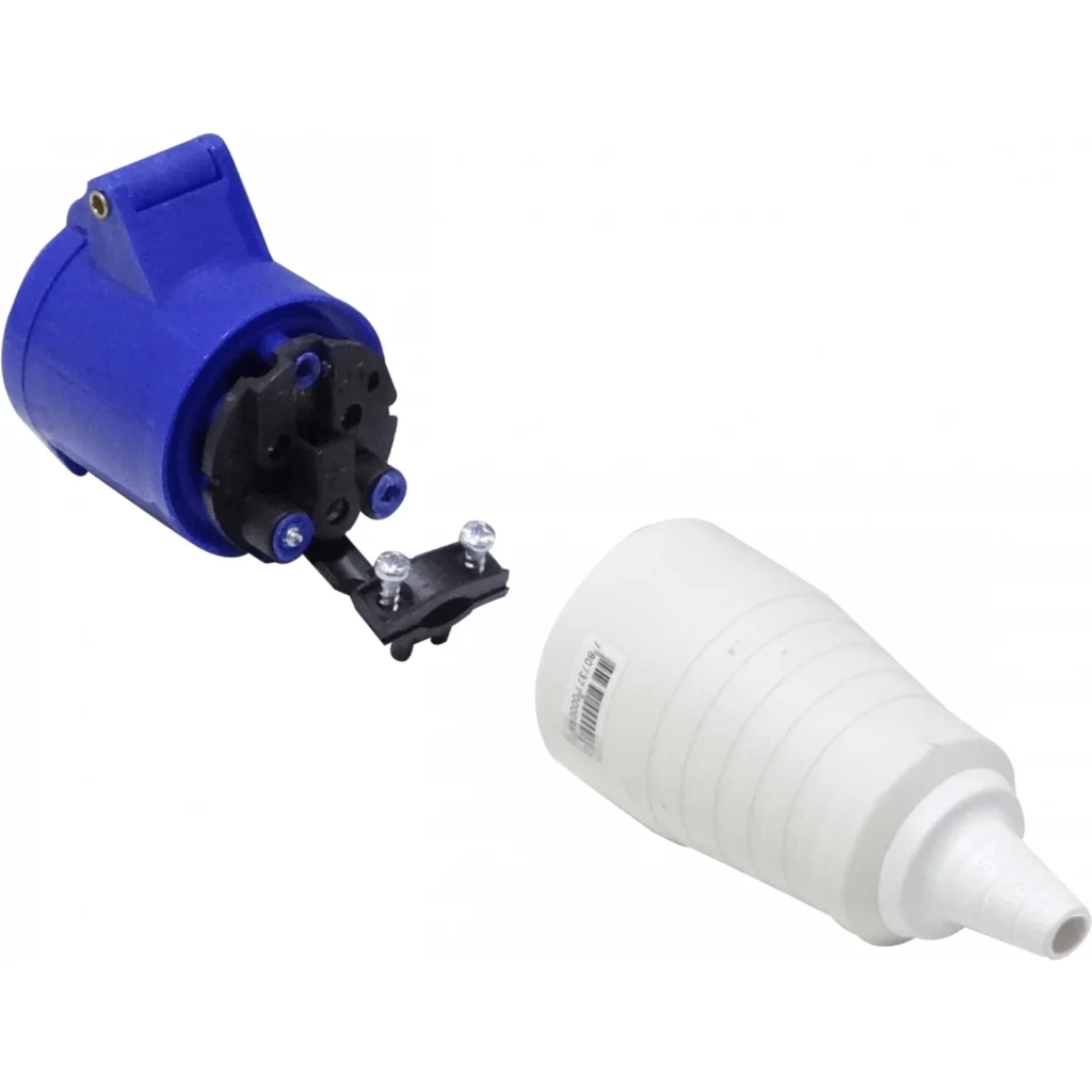 Imagen 1 de LEXO Typ213-6h Hembra 16A IP44 250V Enchufe Industrial P17 2P+T
