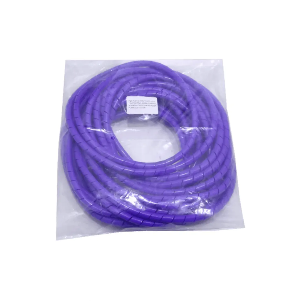 Imagen 1 de PE Morado 12mt 12/15/0,85mm Espiral Atrapa Cable Ordenador
