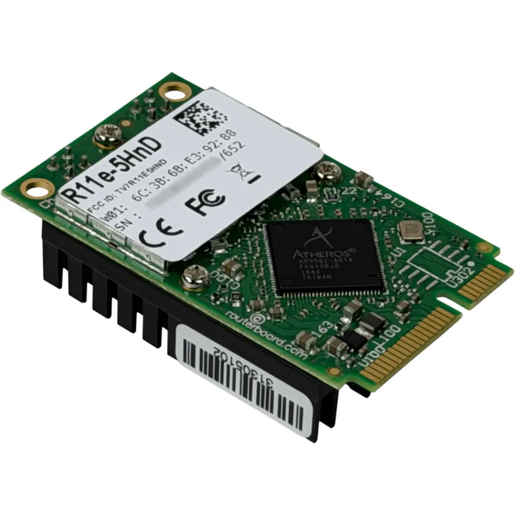 Imagen 2 de Tarjeta miniPCIe Wi-Fi 5GHz 802.11a/n dual chain, solucion compacta para enlaces