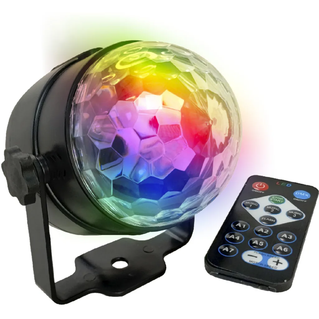 MLAB MINI DISCO BALL RGB MIC MUSIC